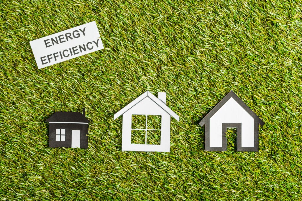 energy efficiency model in a house